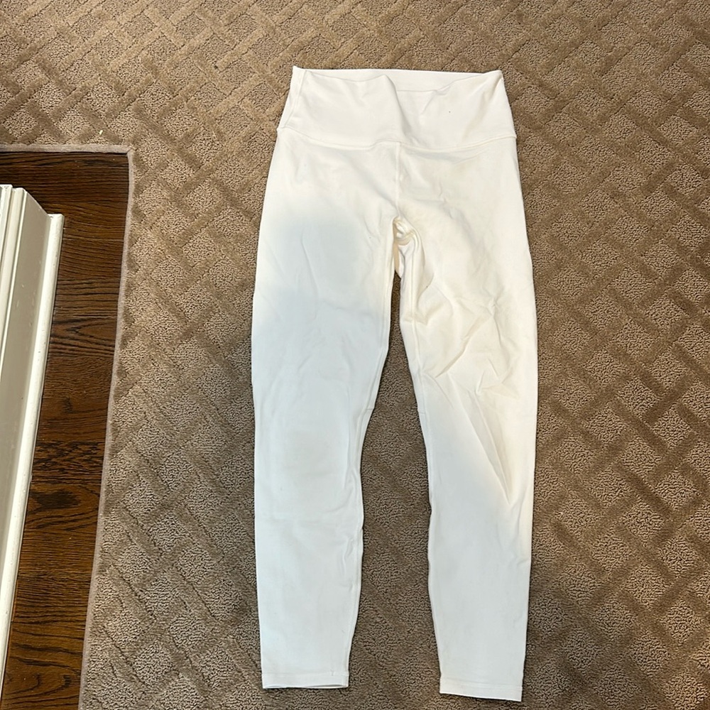 White Fabletics Powerhold legging | Size S